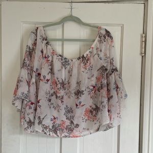 Off the shoulder blouse